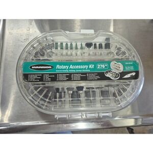 Warrior Rotary Accessory Kit 276 Piece Grinding Polishing Carving Burnishing Set